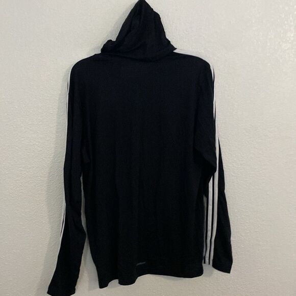 NWT- ADIDAS-Lightweight Pullover Hoodie T-Shirt- Size Large - Picture 5 of 11